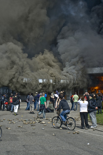 protest in Strassburg